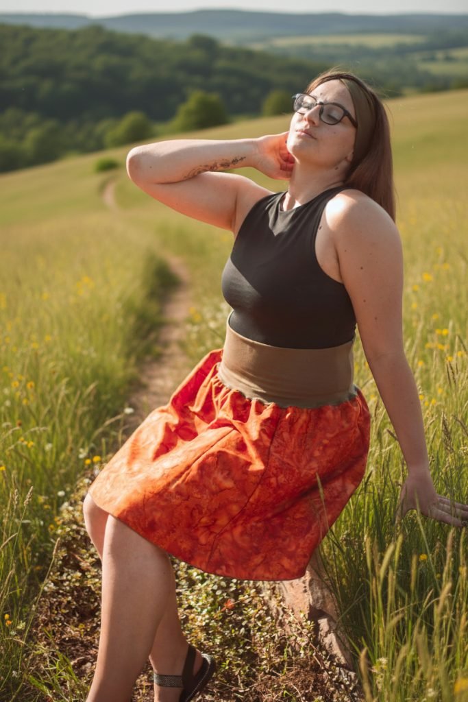 Sukně krátka - JISKRA – foto 4